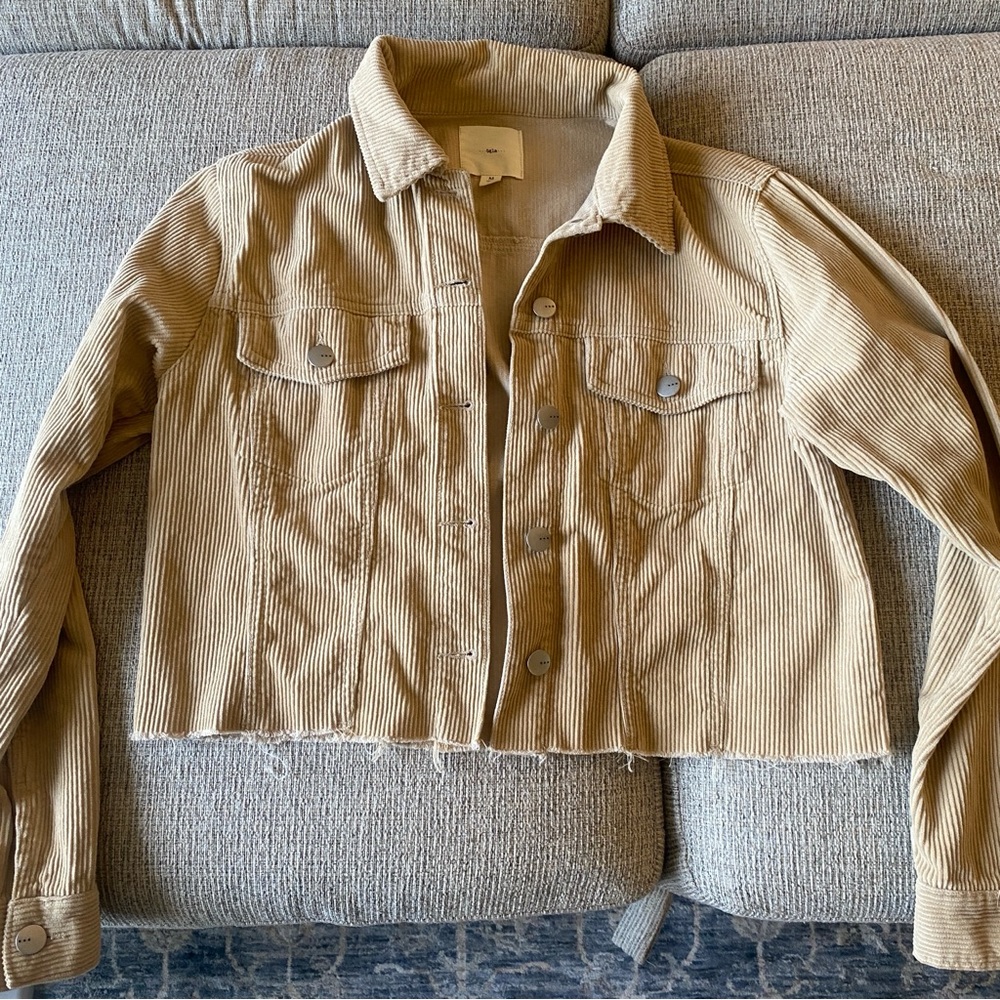 Tan Corduroy Jacket